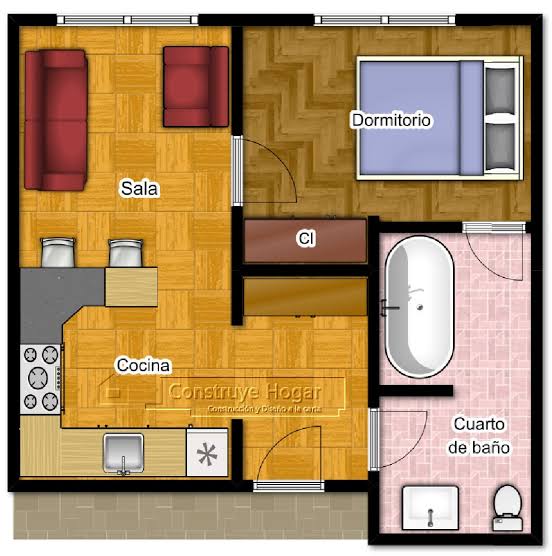 Departamento de 78 metros